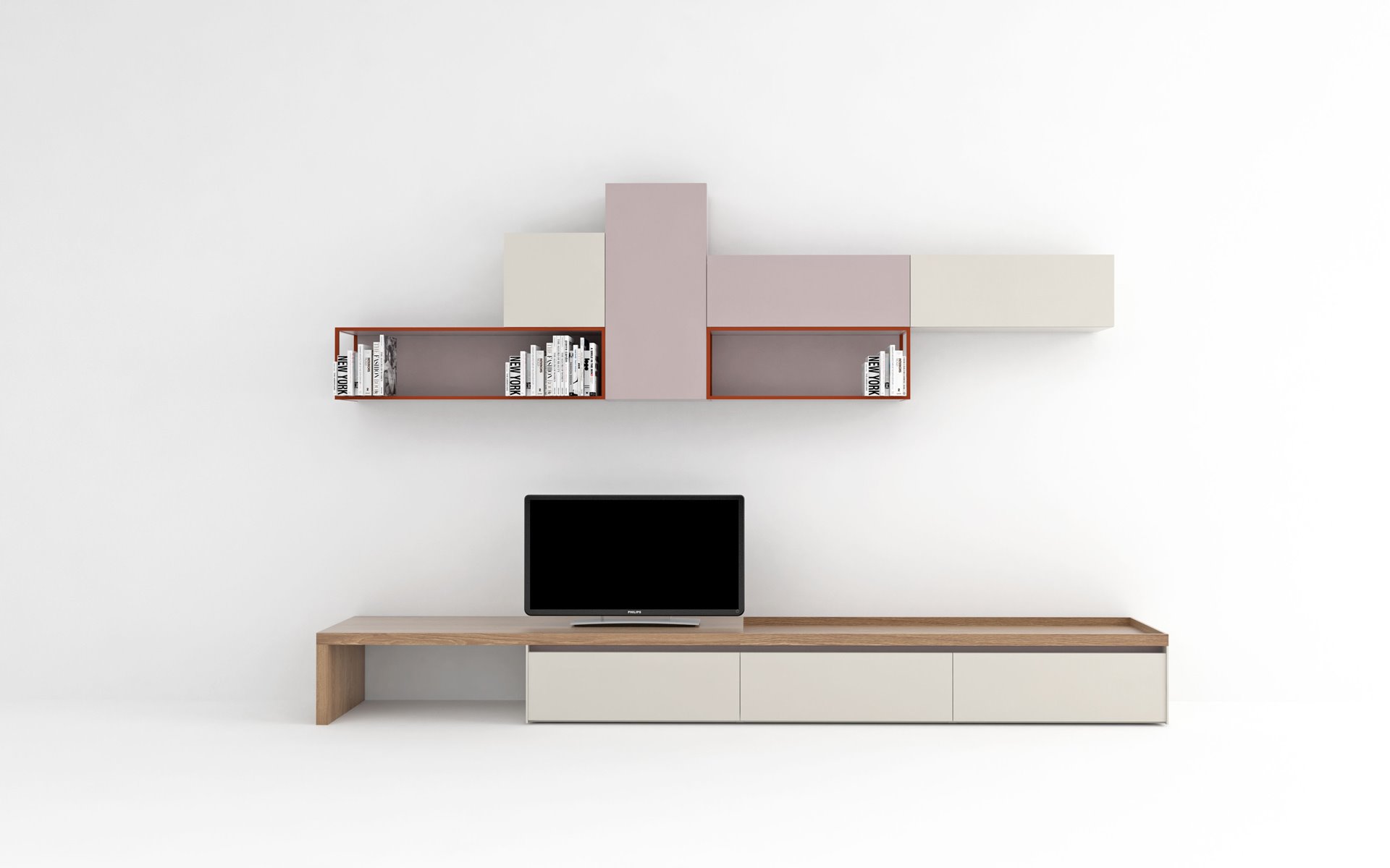 Wandkasten BedHabits Bookliving 09